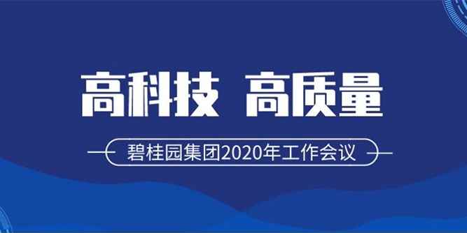 碧桂园2020年：秉初心，筑高科，笃远行