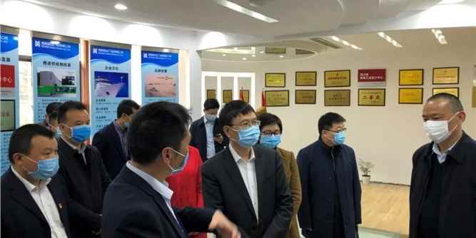 【疫情防控不懈怠 凯达稳产正当时】一一致敬省人社厅厅长胡斌一行莅临凯达门业调研指导