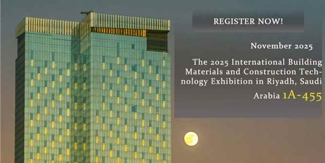 布局中东 · 相约沙特 | 欧大师门窗亮相2025年沙特利雅得国际建材展览会