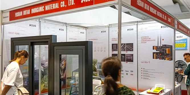 见证中国品牌力量 | 欧大师门窗亮相菲律宾国际建材展览会