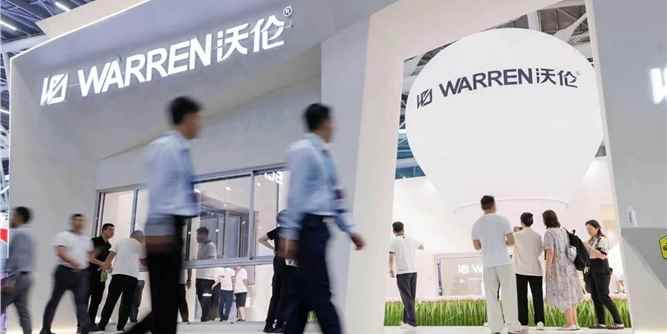 乘风起 见繁花｜沃伦门窗2026中国建博会主题展首日遇见“那些花儿”